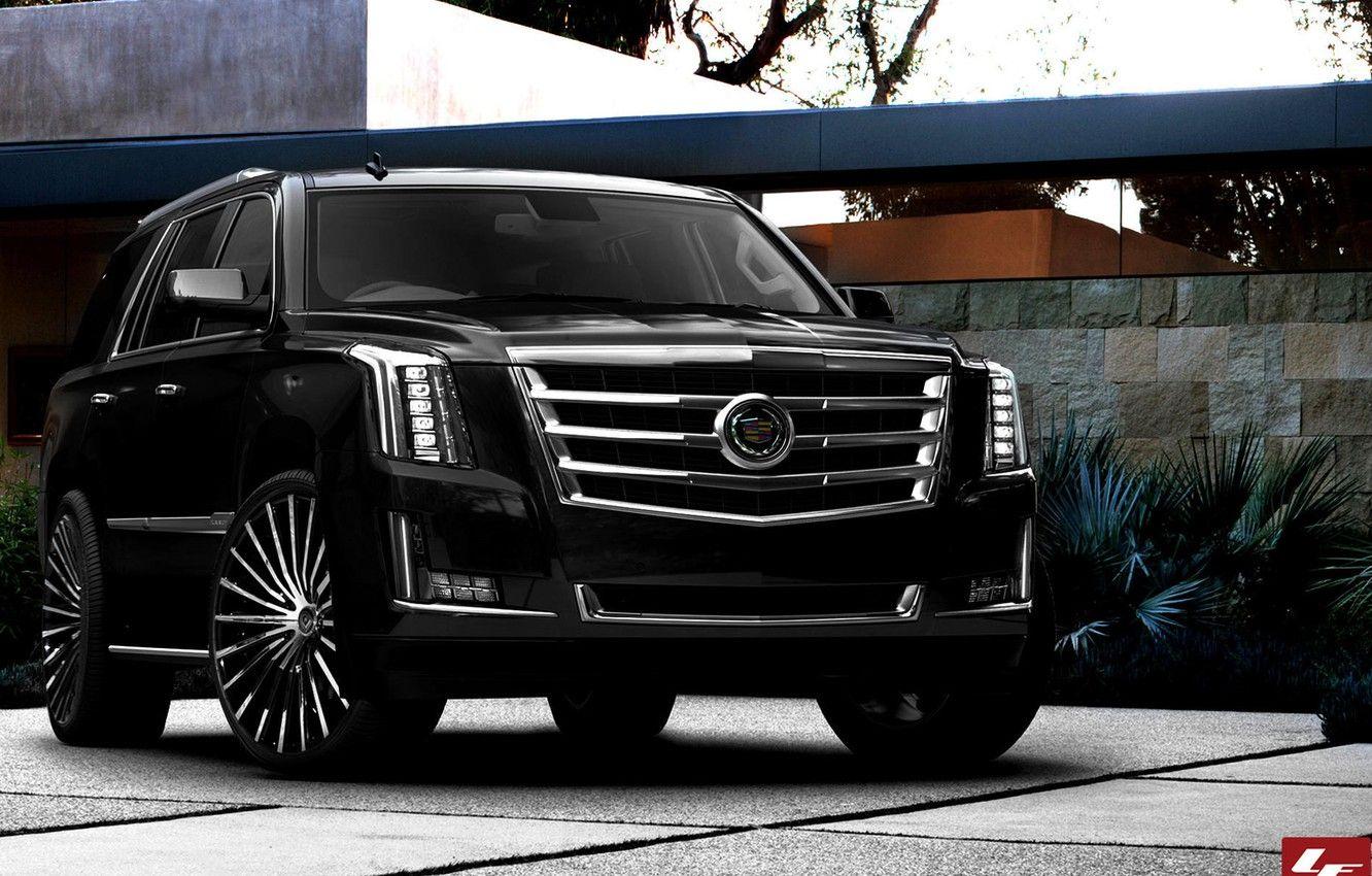1332x850 Wallpaper Cadillac, Escalade, black, tuning - for desktop, section cadillac