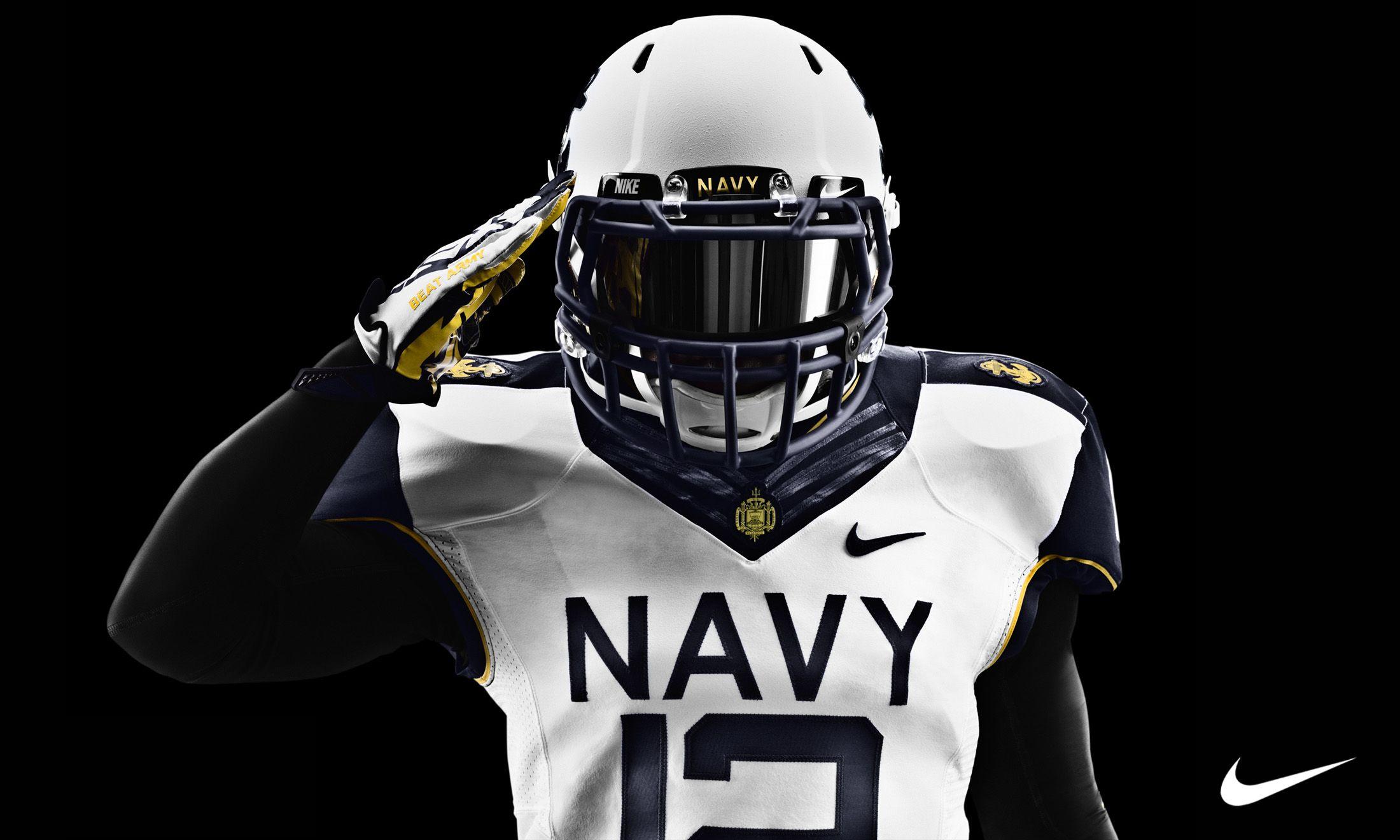 2200x1320 Navy Football Wallpaper