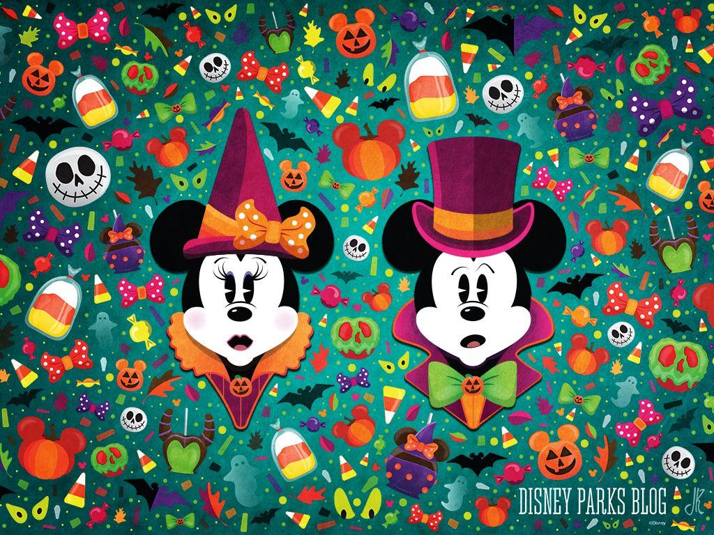 1024x768 Get Into the Halloween Spirit With These 15 Frightfully Delightful Digital Wallpaper