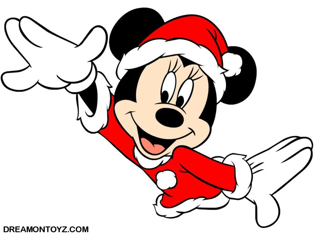 1024x768 Minnie Mouse Christmas Wallpaper