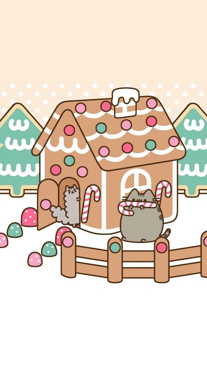 720x1280 art, background, beautiful, beauty, cartoon, cats, design, drawing, illustration, kawaii, kitty, pastel, pink, snow, wallpaper, we heart it, winter, cute cats, wallpaper iphone, art cat, beautiful art, pastel color, pastel art, beauty