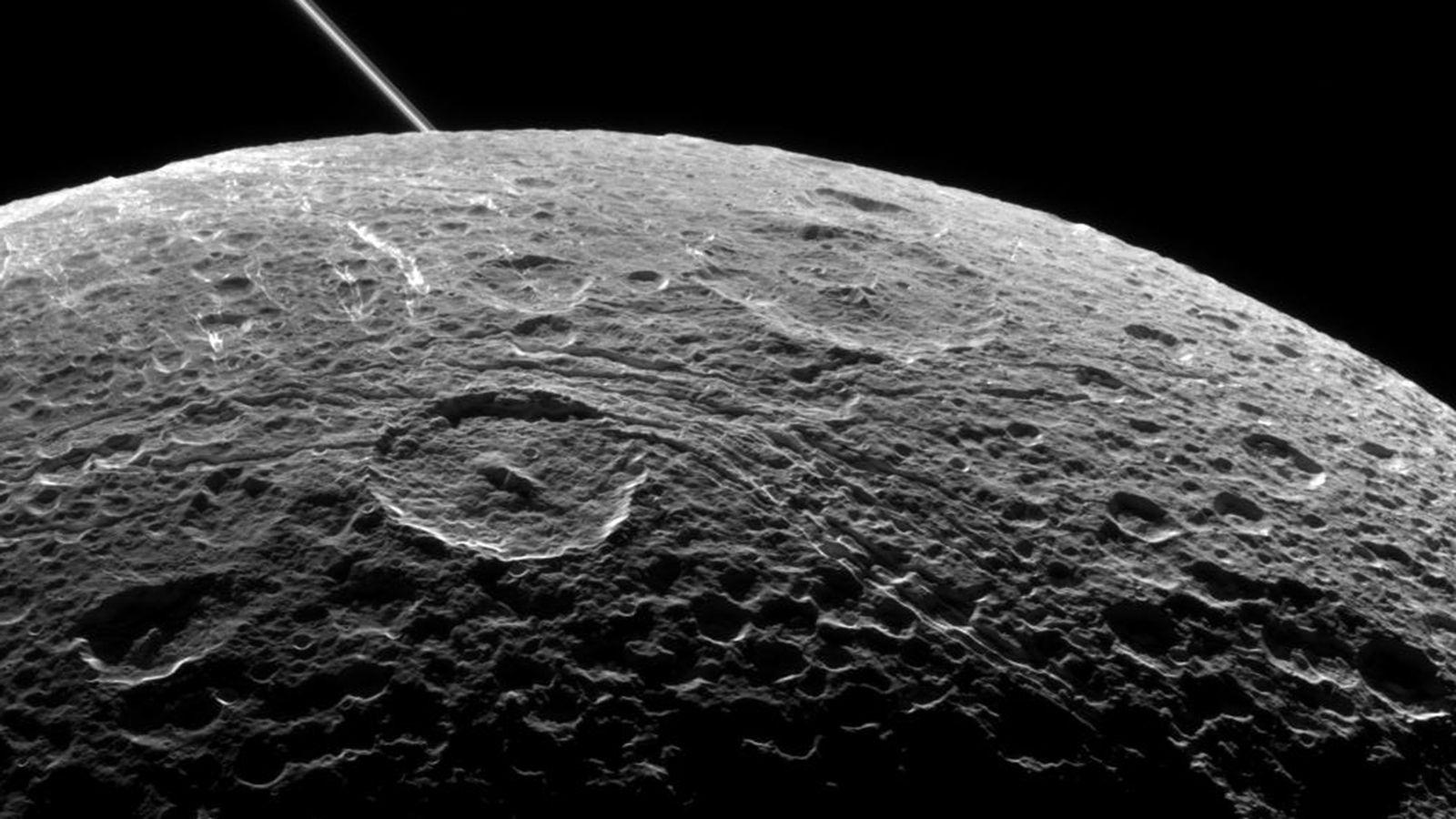 1600x900 Cassini to Make Last Close Flyby of Saturn Moon Dione