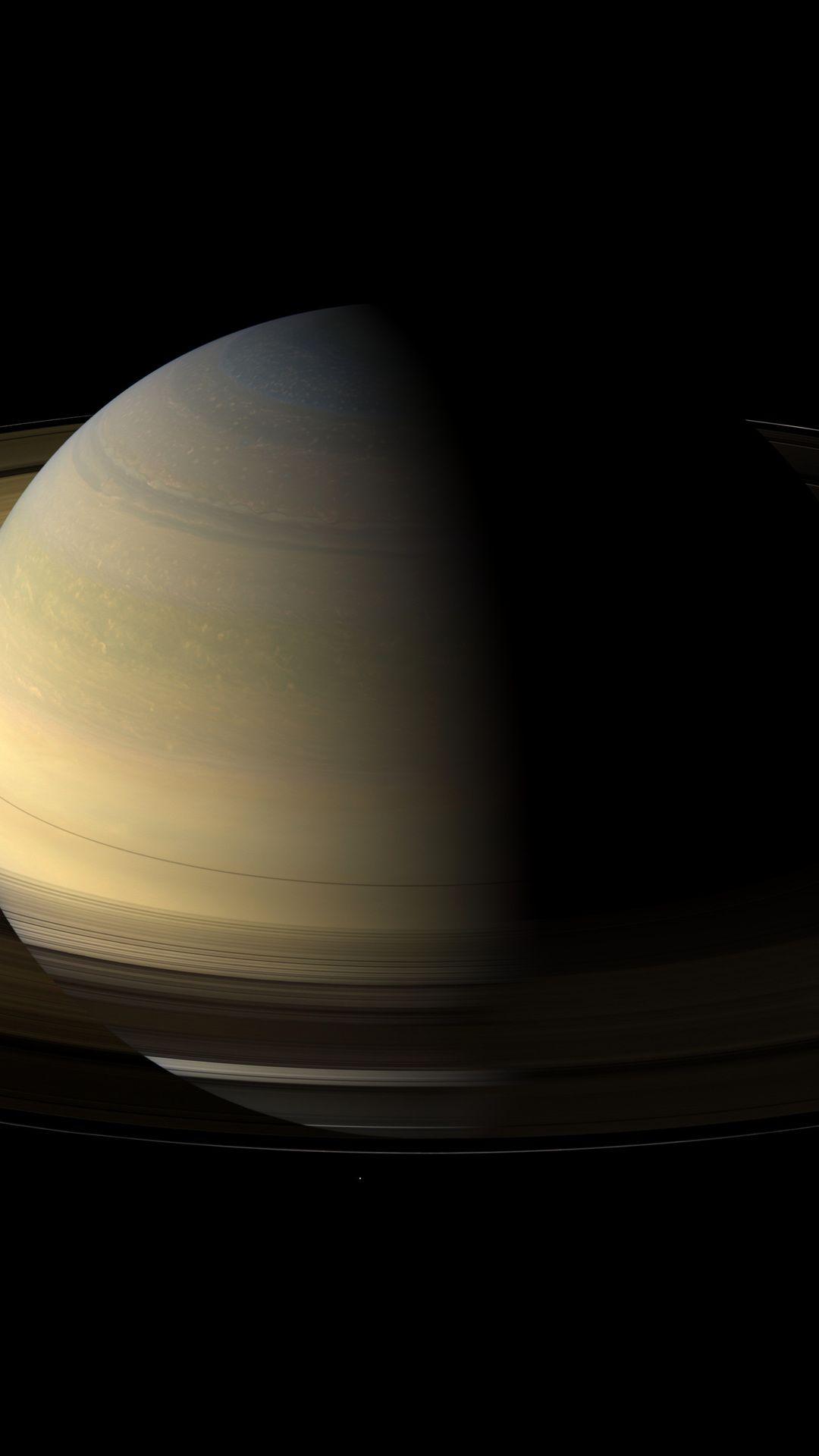 1080x1920 nasa, photo, saturn, cassini, orbit, saturn, planet, cassini desktop wallpaper 13927