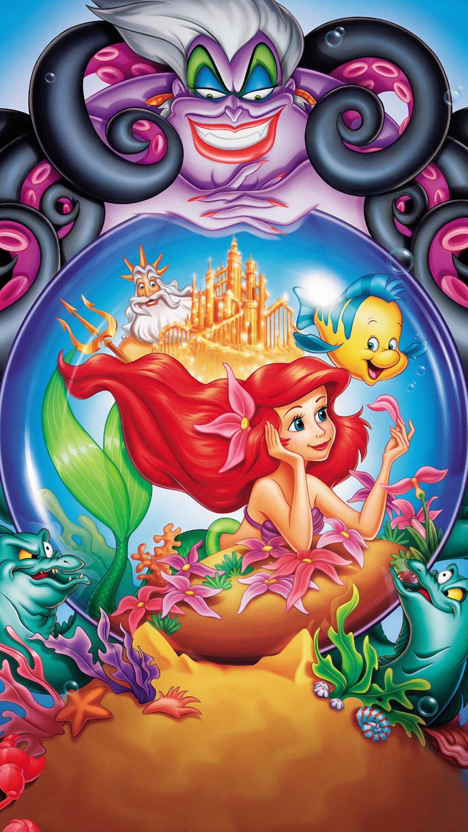 Ariel Little Mermaid ariel bubbles deep disney linguado little  mermaid HD phone wallpaper  Peakpx
