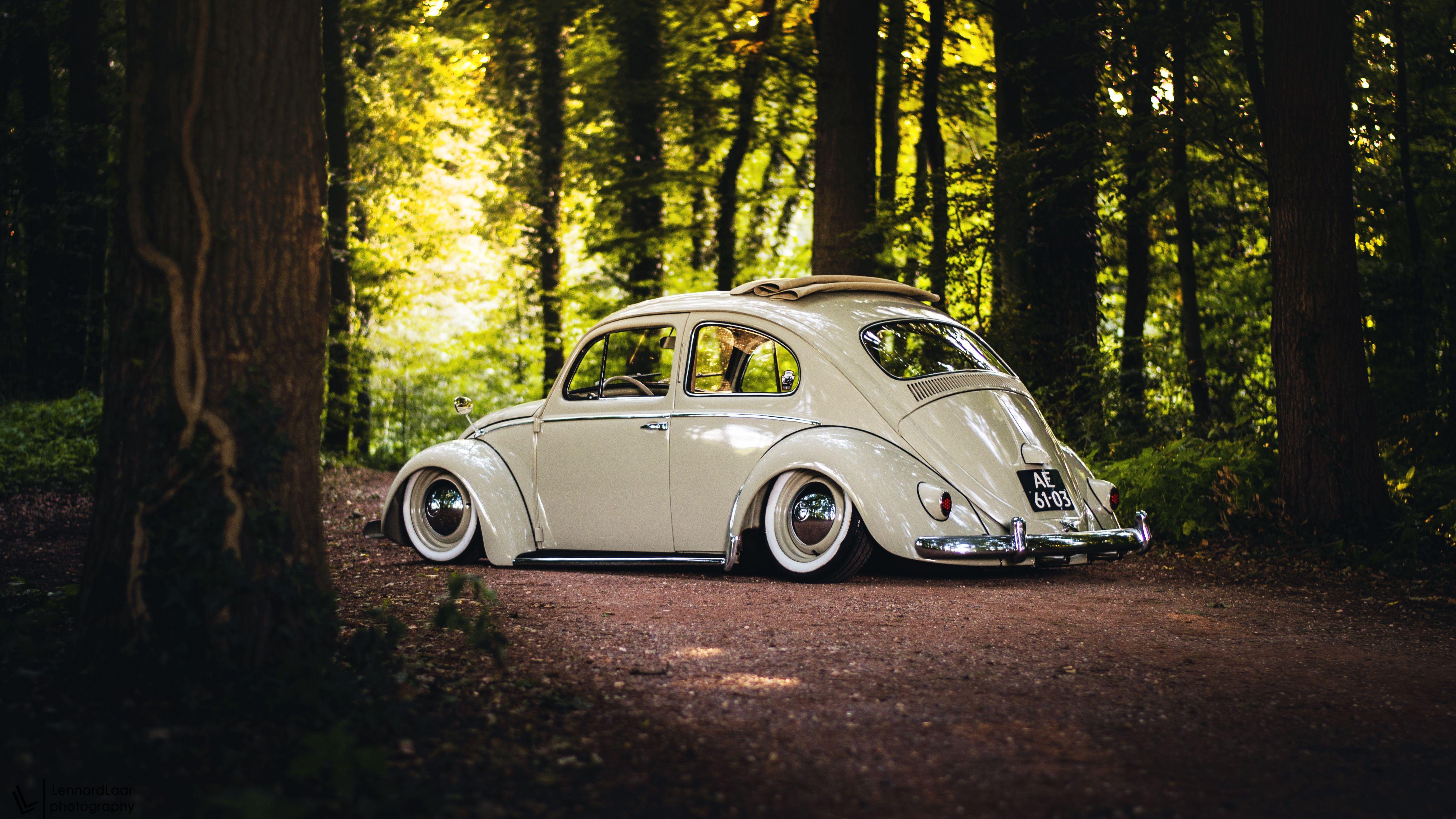 4878x2744 Vintage Volkswagen Beetle Wallpaper .