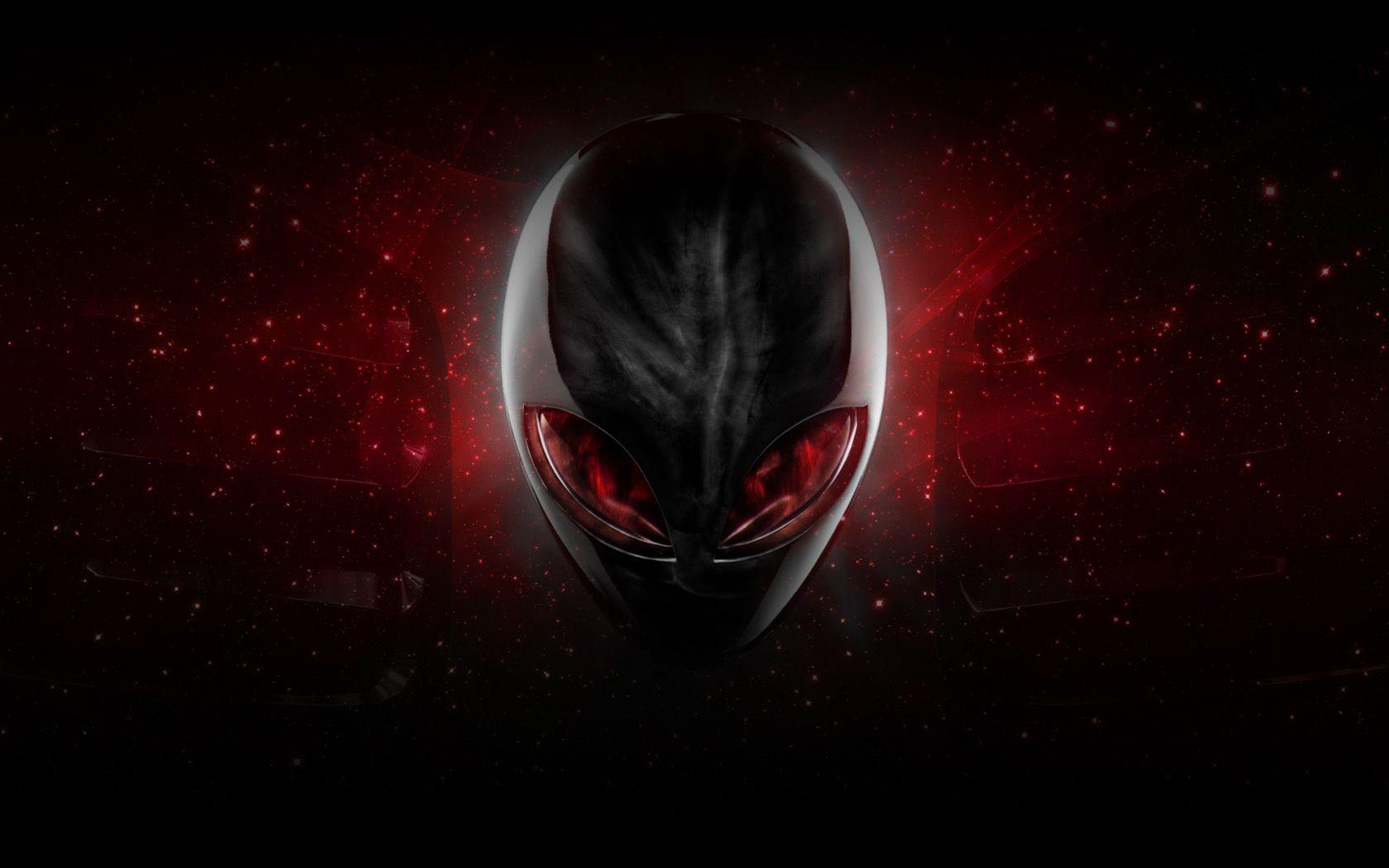 1680x1050 Alienware Desktop Background Red Alien Head By exilestyle90 1680x1050. Desktop wallpaper background, Background desktop, Alienware desktop