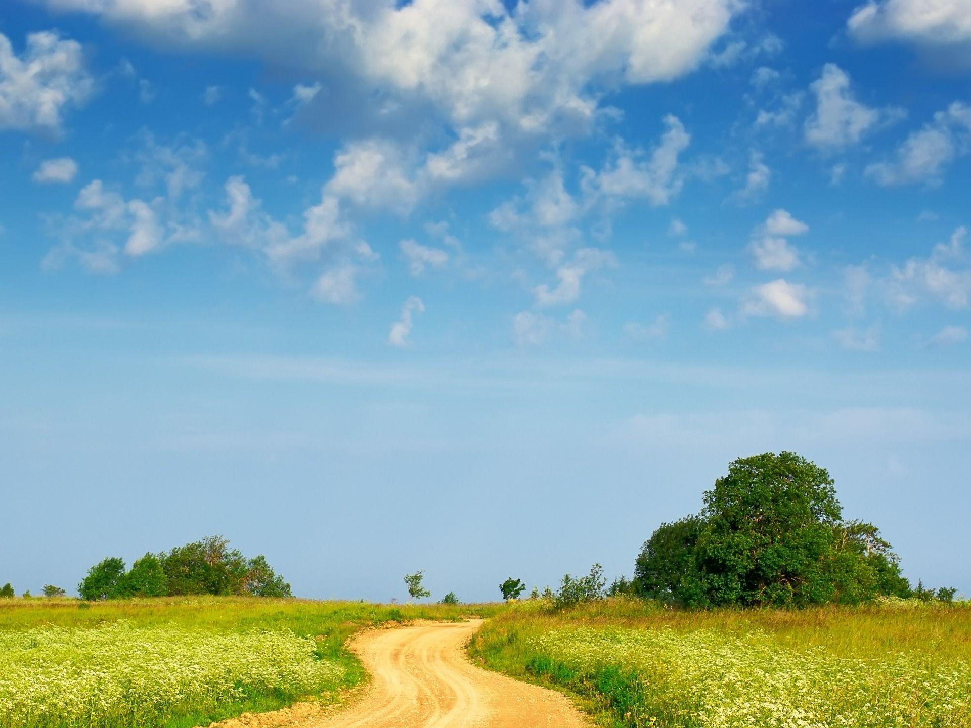 1920x1440 Country path Wallpaper Landscape Nature Wallpaper in jpg format for free download