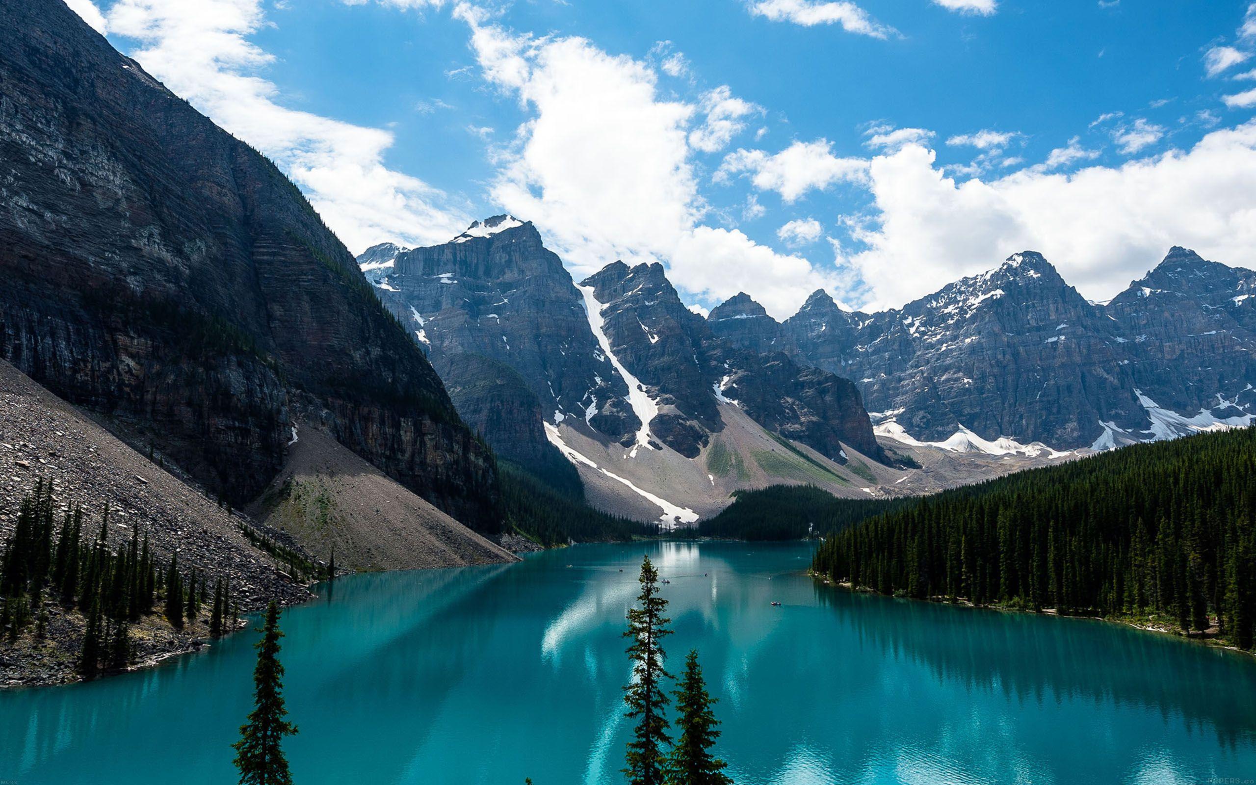 2560x1600 Wallpaper Emerald Lake Canada Mountain Wallpaper