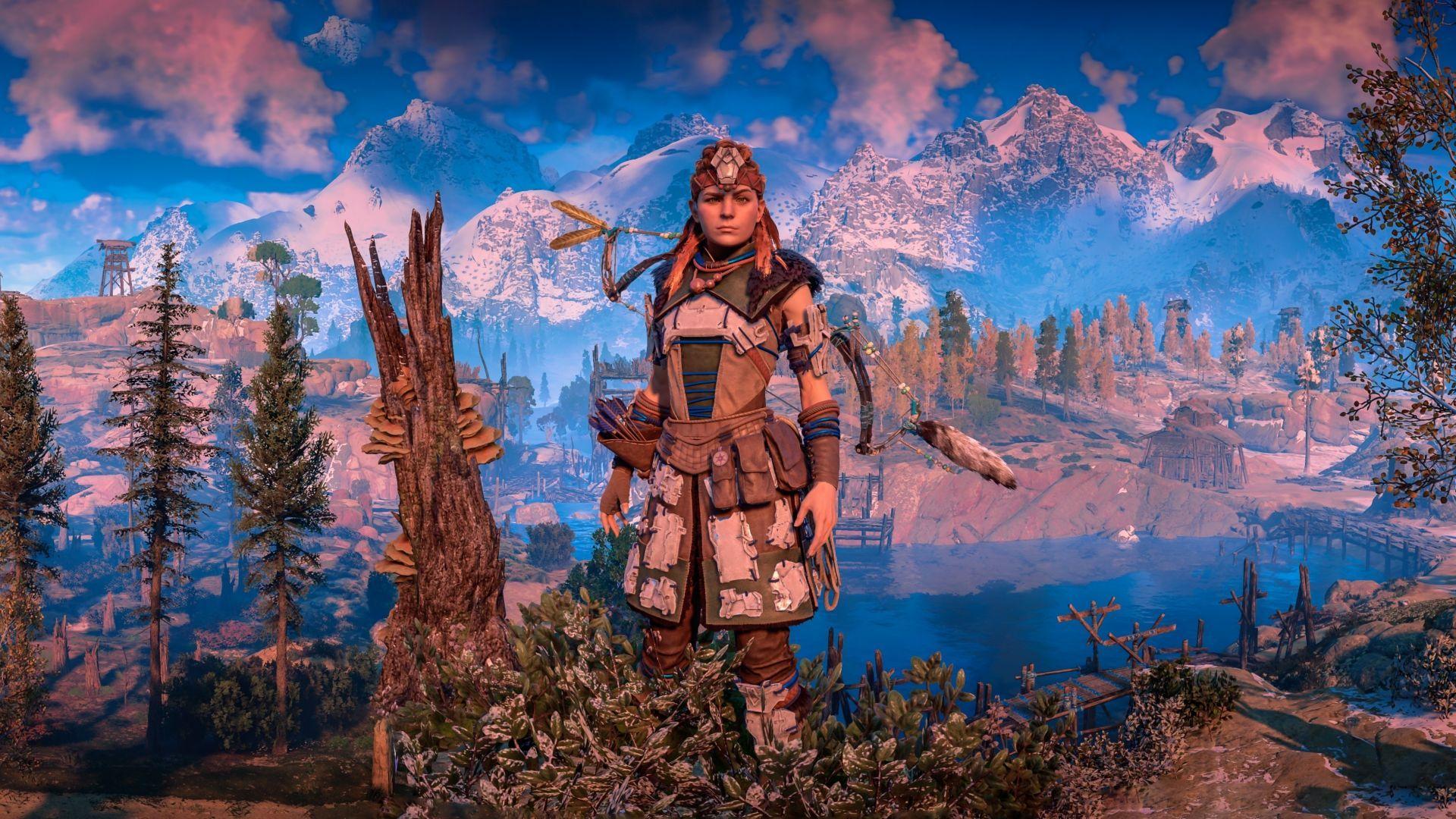 1920x1080 Desktop wallpaper beautiful aloy, archer, horizon zero dawn, HD image, picture, background, 68f0f9