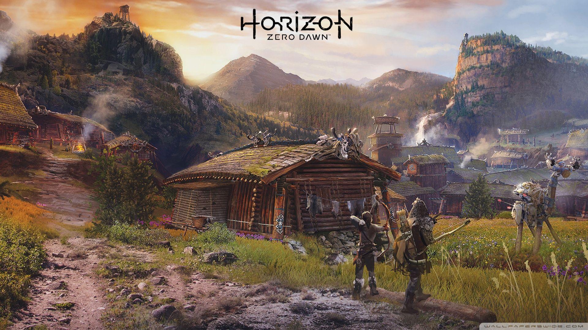 1920x1080 4K wallpaper: Horizon Zero Dawn Full HD Wallpaper