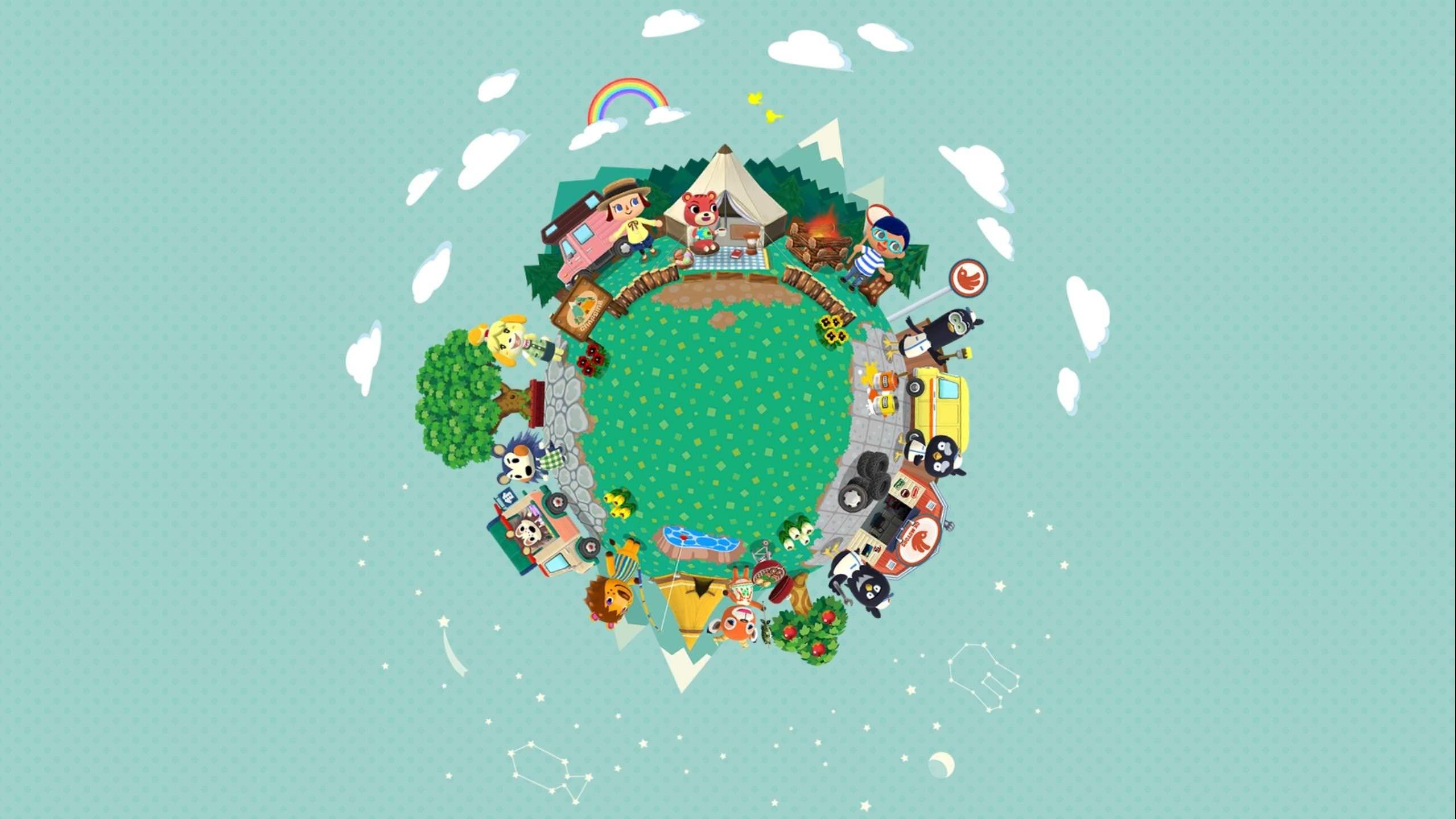 2559x1440 Animal Crossing Wallpaper background picture