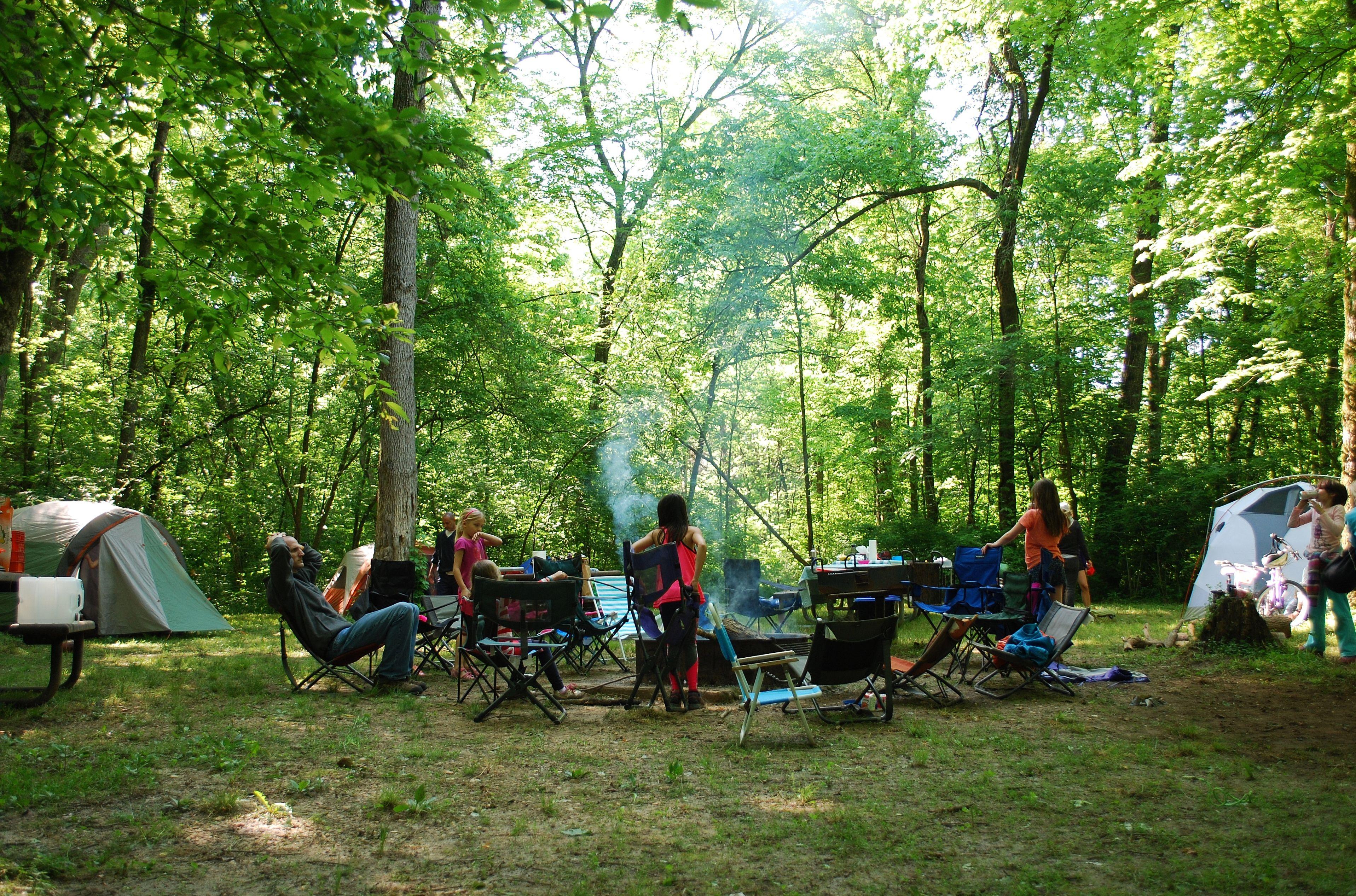 3834x2534 Spring Camping Wallpaper .