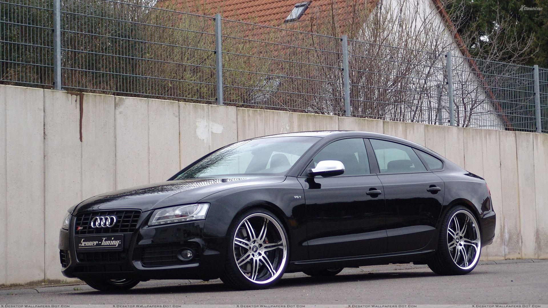 1920x1080 Senner Audi S5 Sportback Side Pose In Black Wallpaper