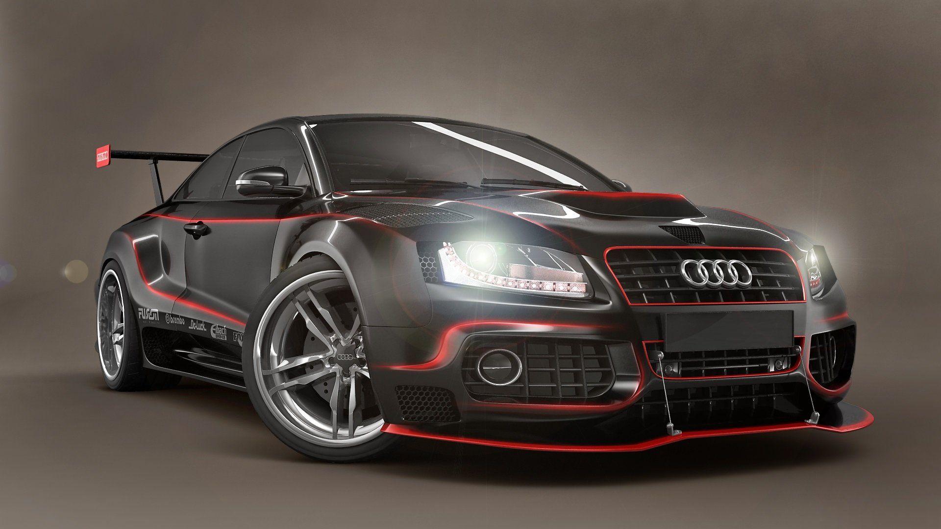 1920x1080 Black and Red Car Wallpaper