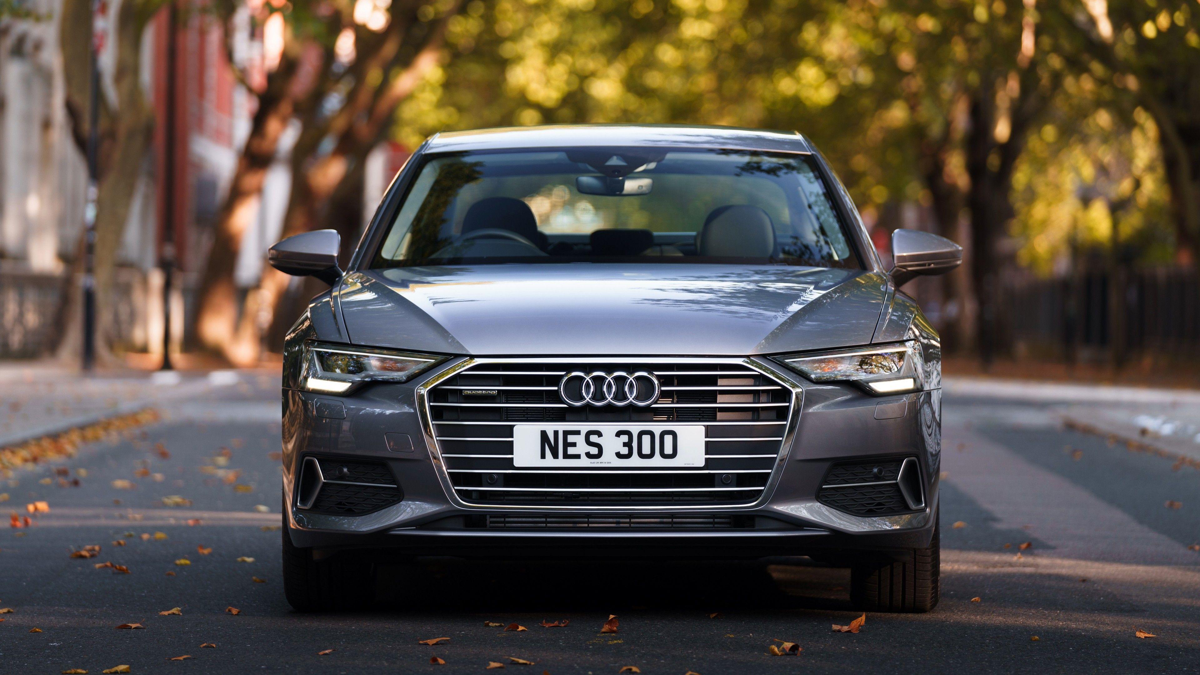 3840x2160 Audi Black A6 50 TFSI e quattro 2020 4K 5K HD Cars Wallpaper