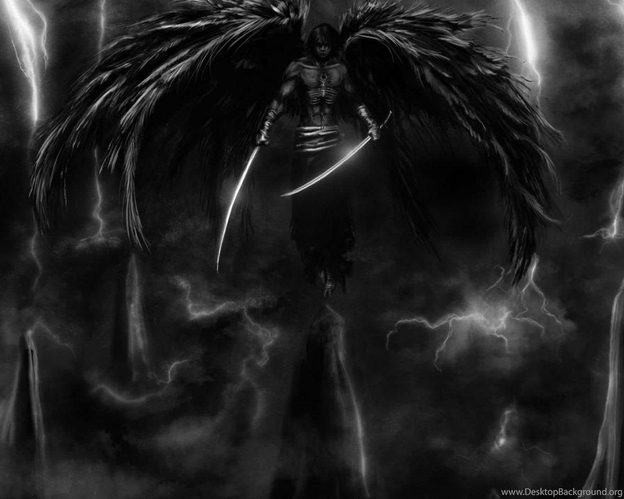 1280x1024 Fallen Angel Art HD Wallpaper Wallpaper Desktop Background