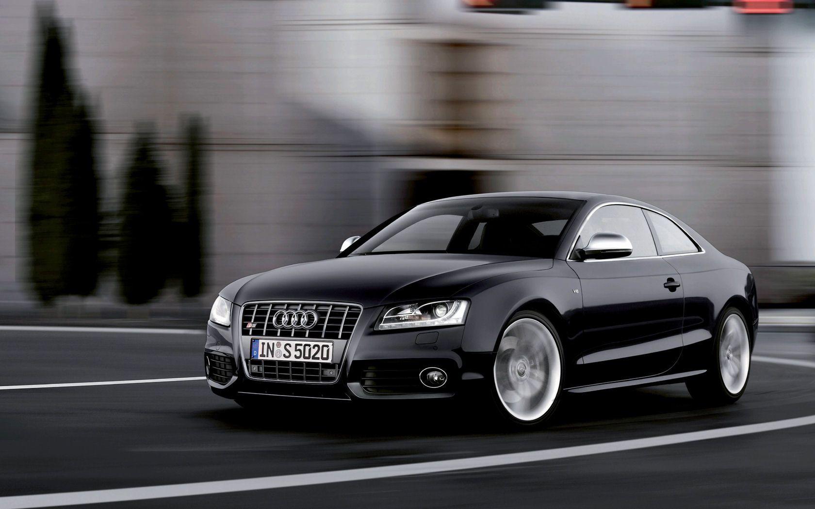 1680x1050 Audi A5 Black Wallpaper