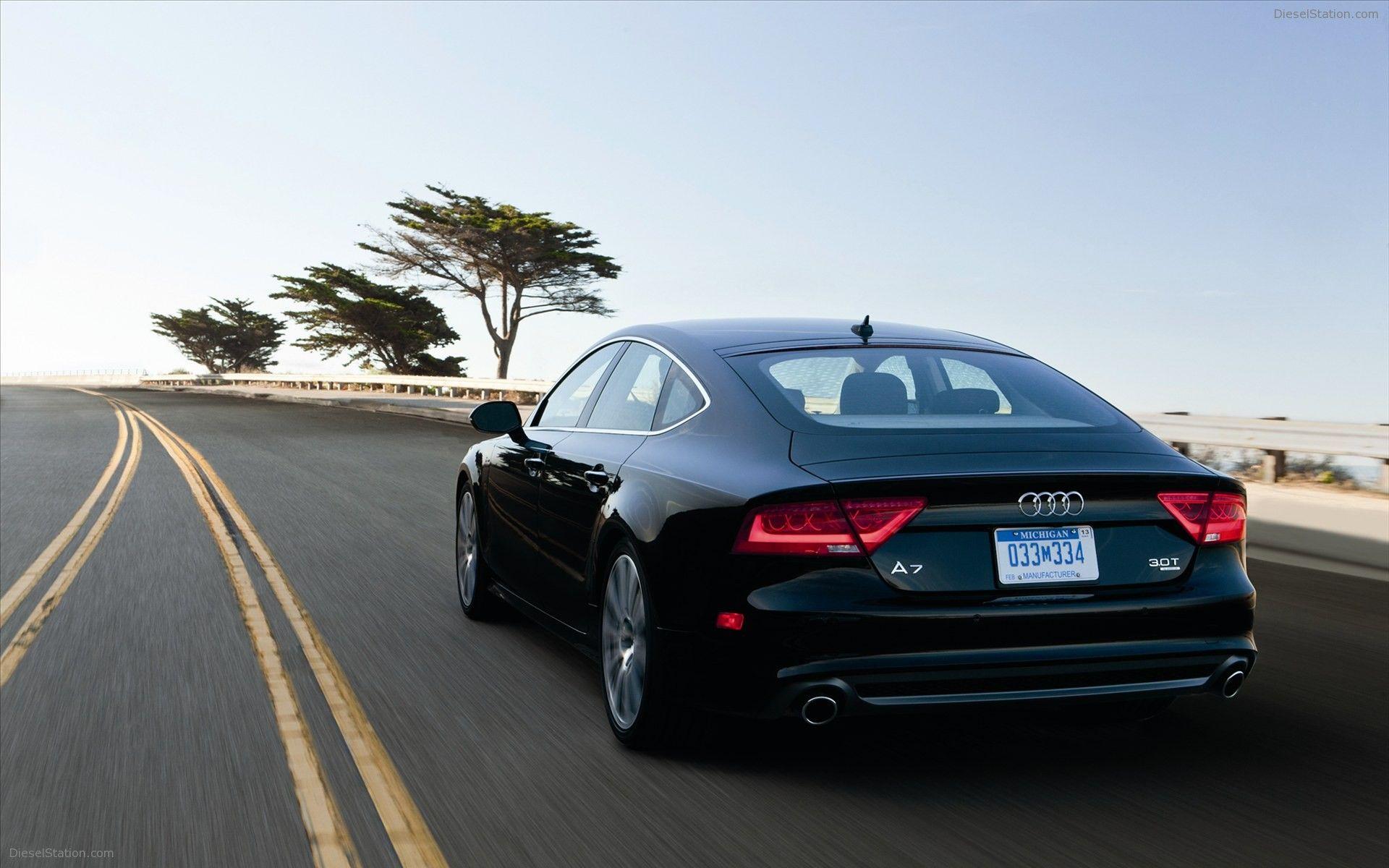 1920x1200 Black Audi Background