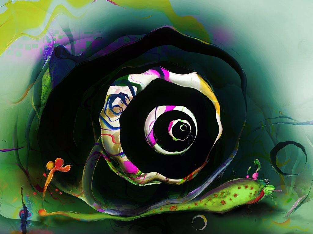 1024x768 Colorful World Eye wallpaper. Colorful World Eye