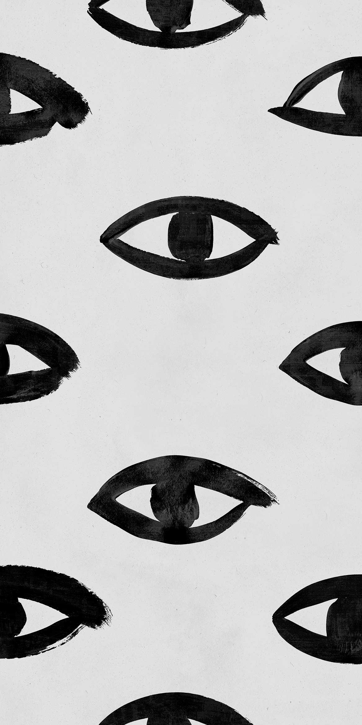 1168x2336 Grey Eye Wallpaper