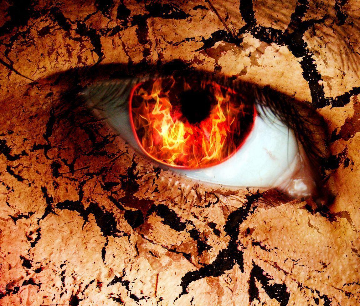 1150x979 Evil eyes wallpaper