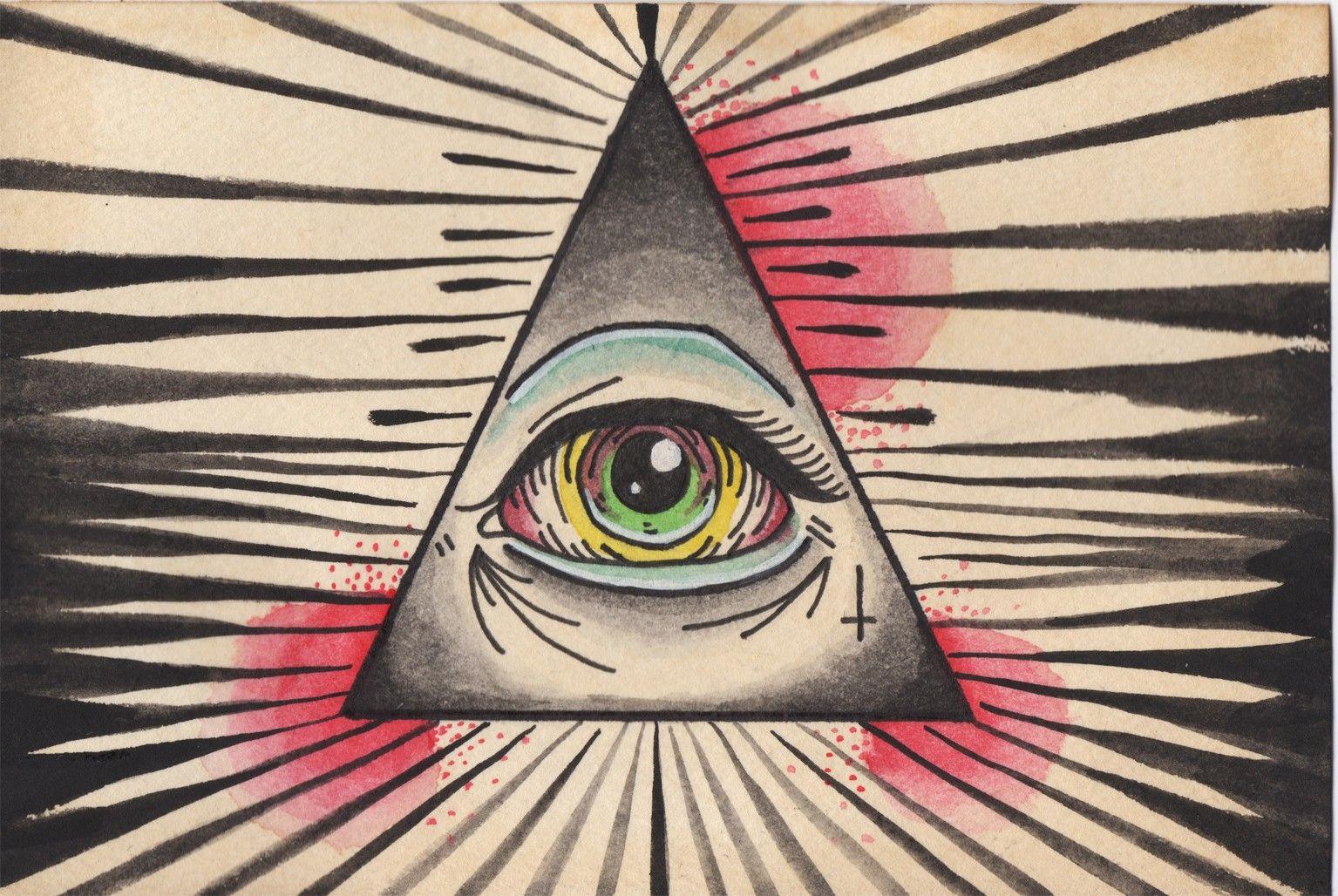 1535x1028 All Seeing Eye Wallpaper