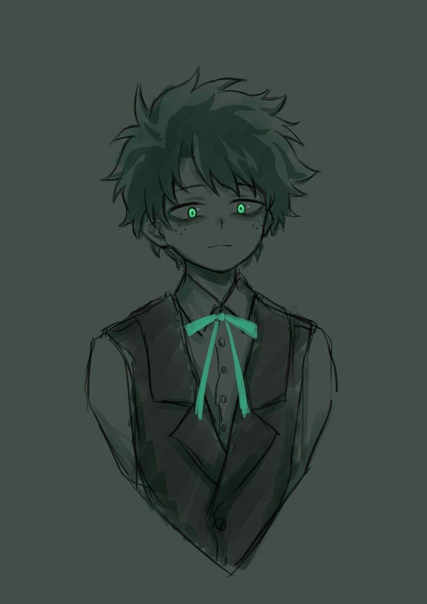 849x1200 Evil Deku Wallpaper