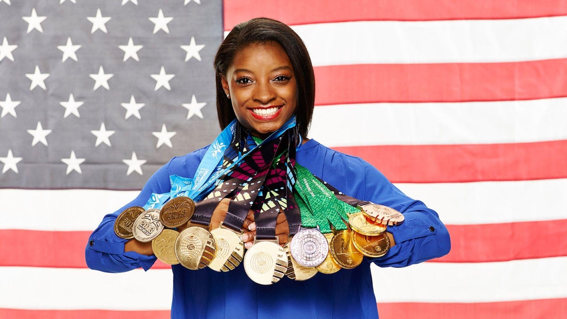 1920x1080 Simone Biles Wallpaper
