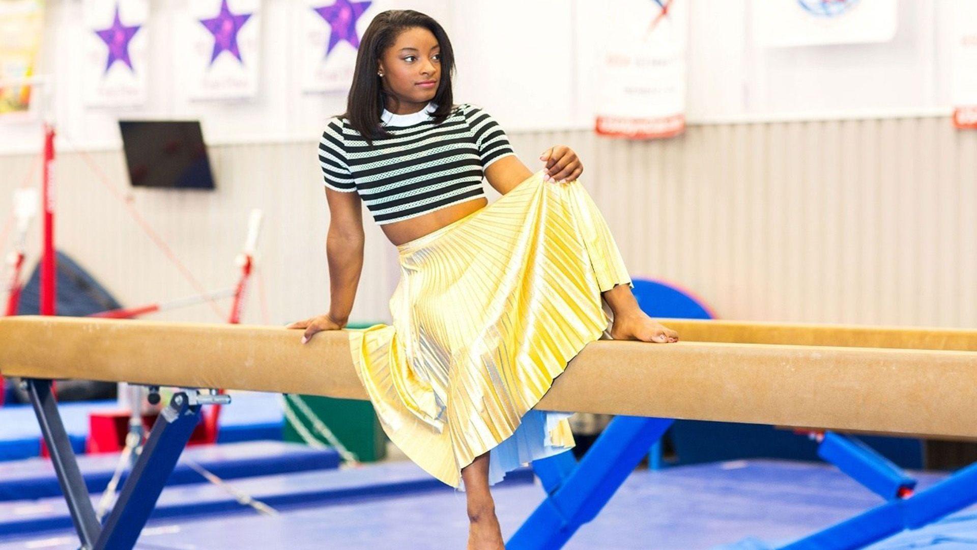 1920x1080 Simone Biles Latest Image And Full HD Wallpaper