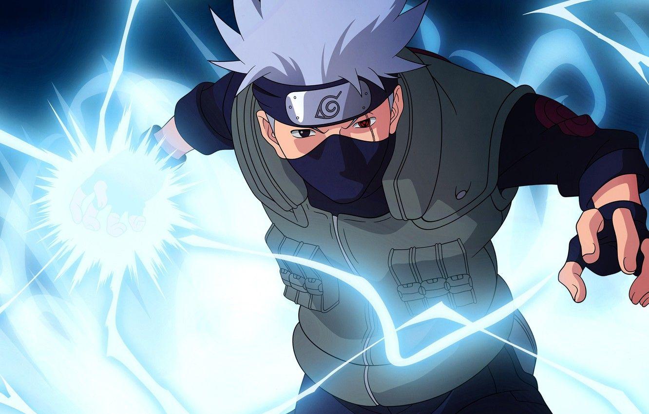 1332x850 Wallpaper Naruto, Kakashi Hatake, Райкири image for desktop, section сёнэн
