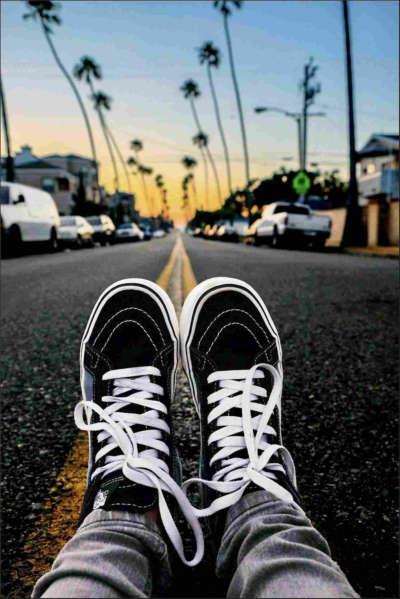 1285x1925 Vans Skate Wallpaper Download