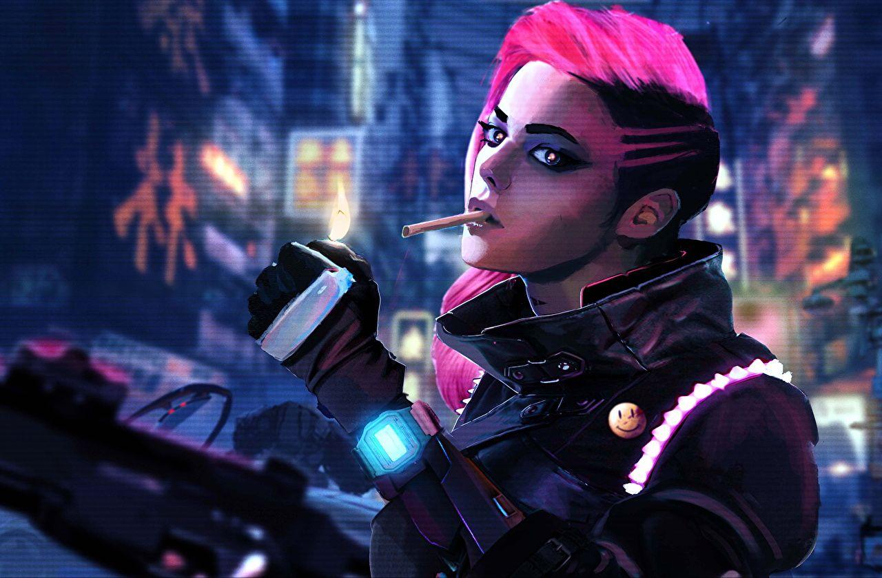 1280x839 Image Girls Warriors Fantasy Cyberpunk
