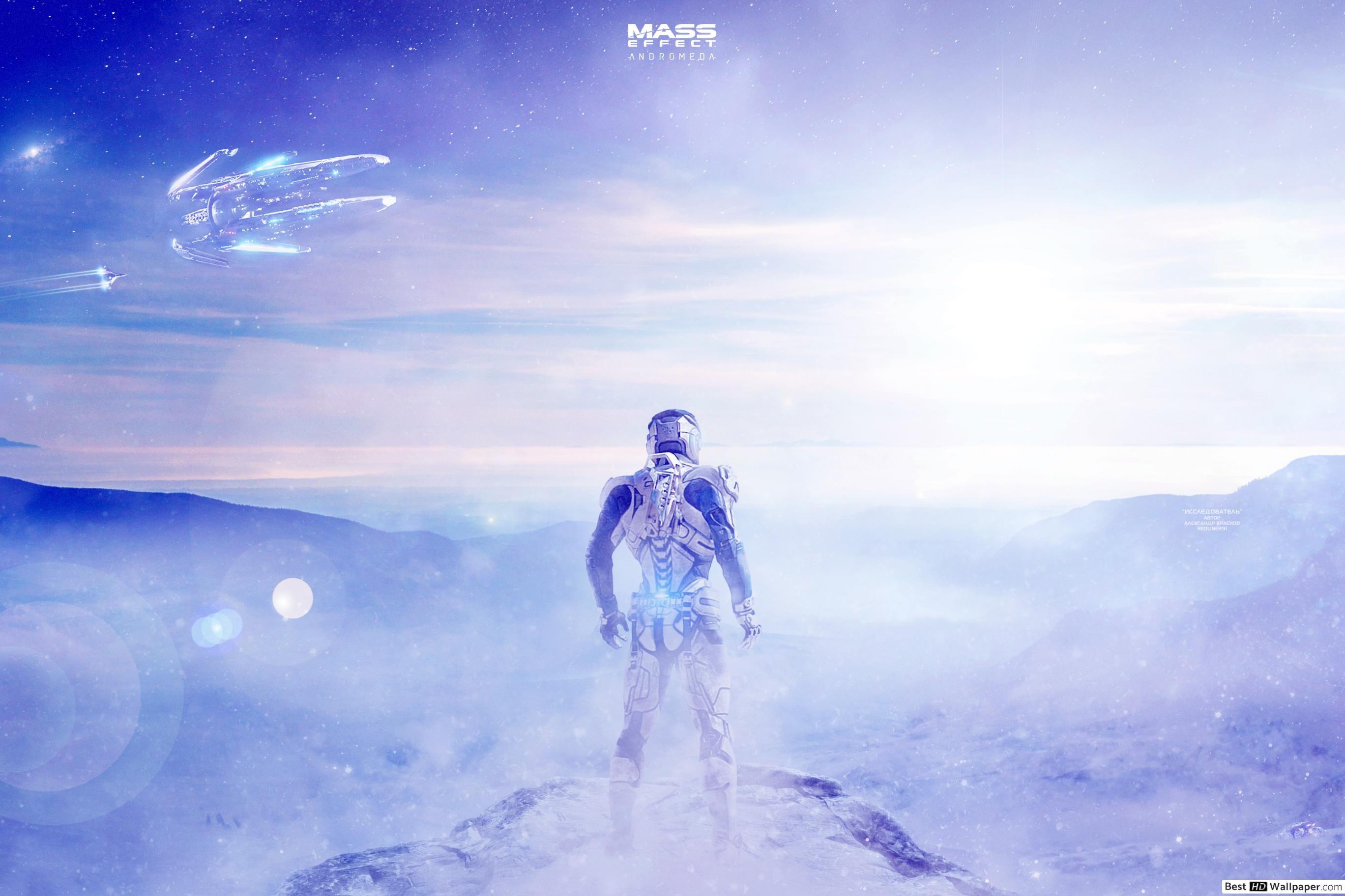 2736x1824 Scott Ryder of Mass Effect: Andromeda HD wallpaper download