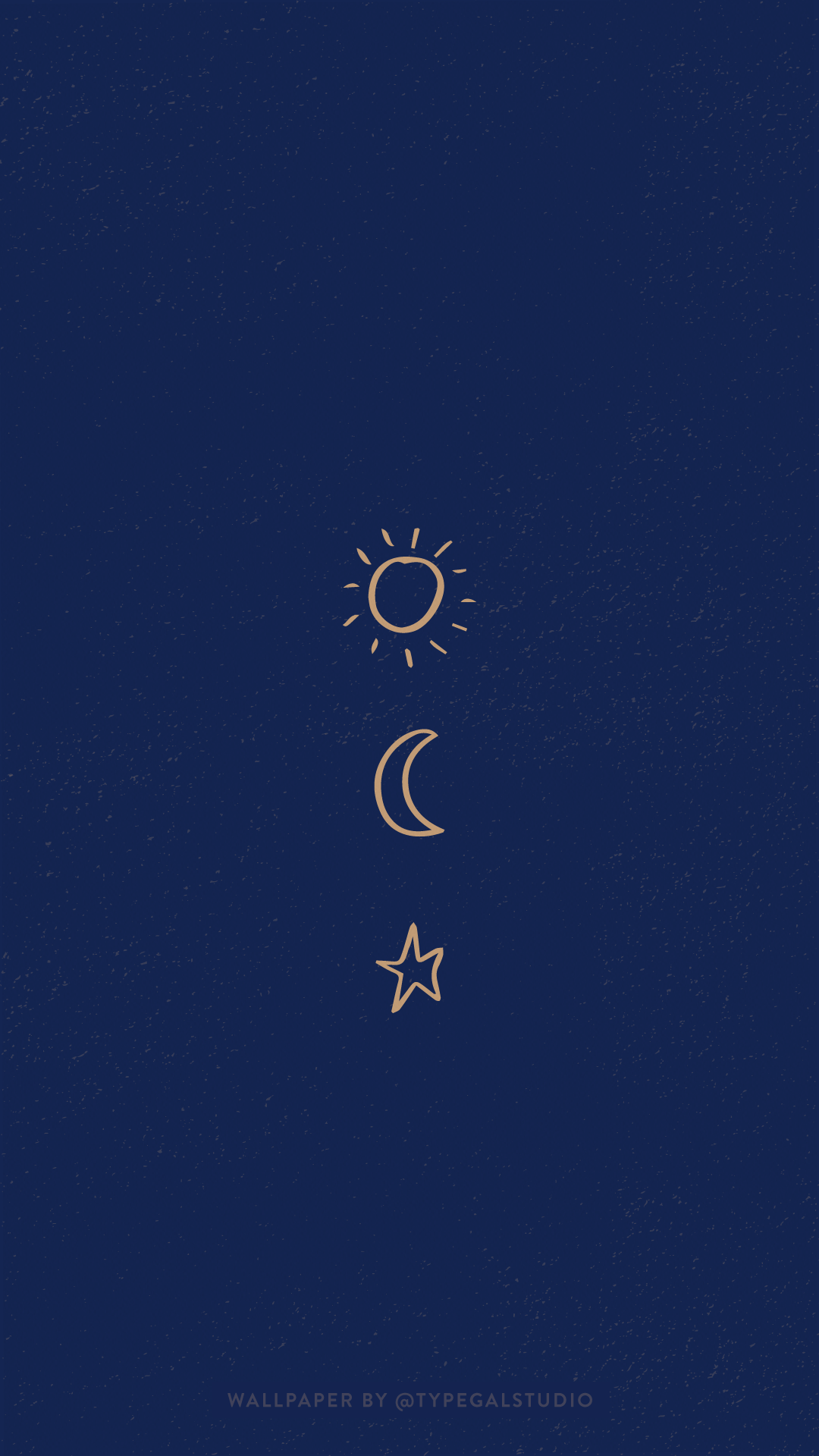 1080x1920 Stars Moon Wallpaper Aesthetic .