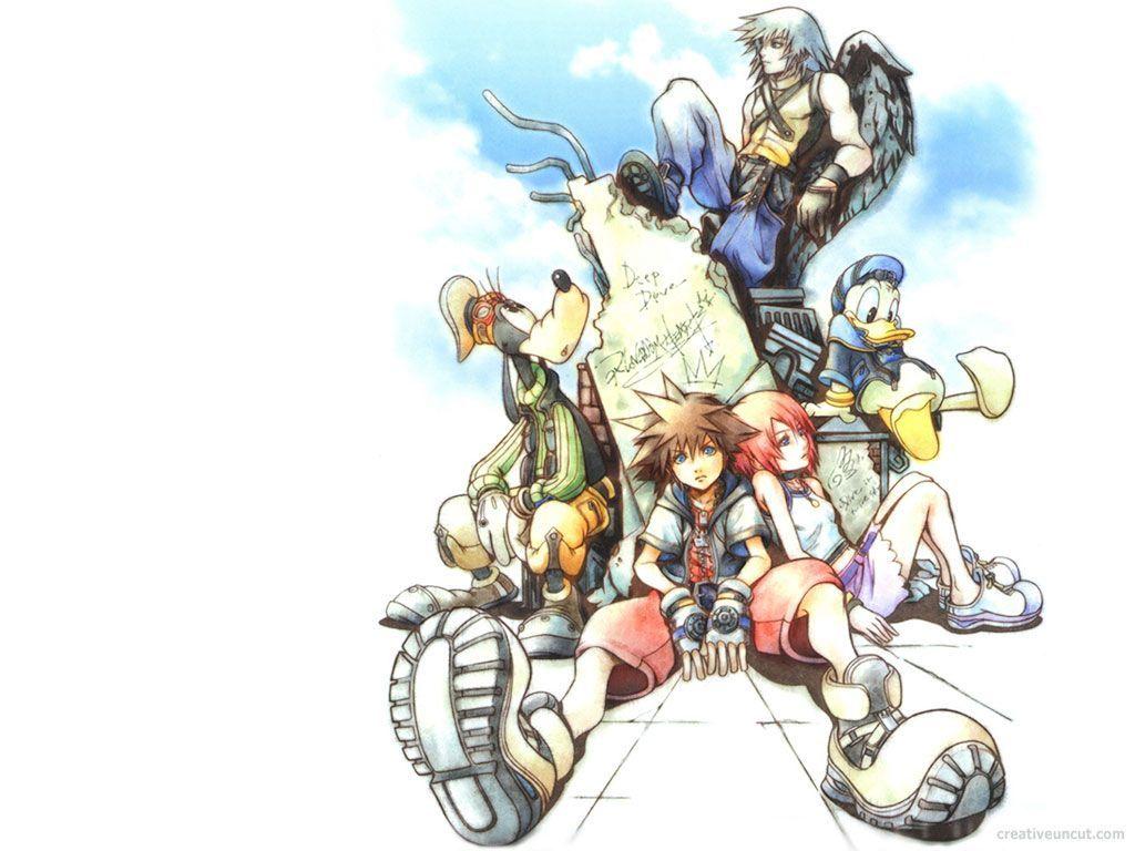 1024x768 Kingdom Hearts 2 Background