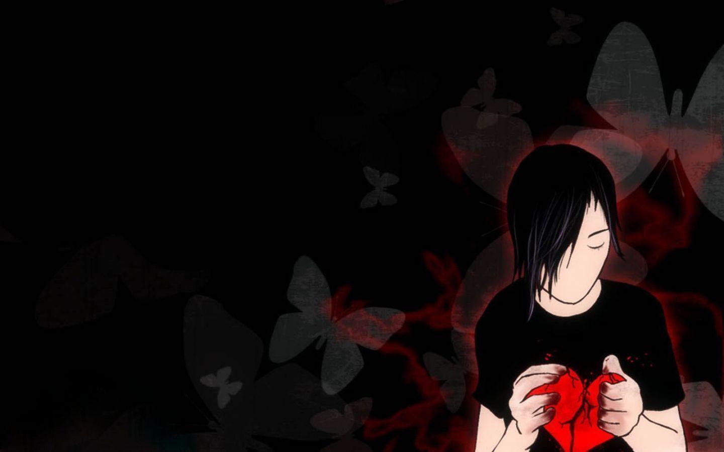 Emo Art Wallpapers Top Free Emo Art Backgrounds WallpaperAccess