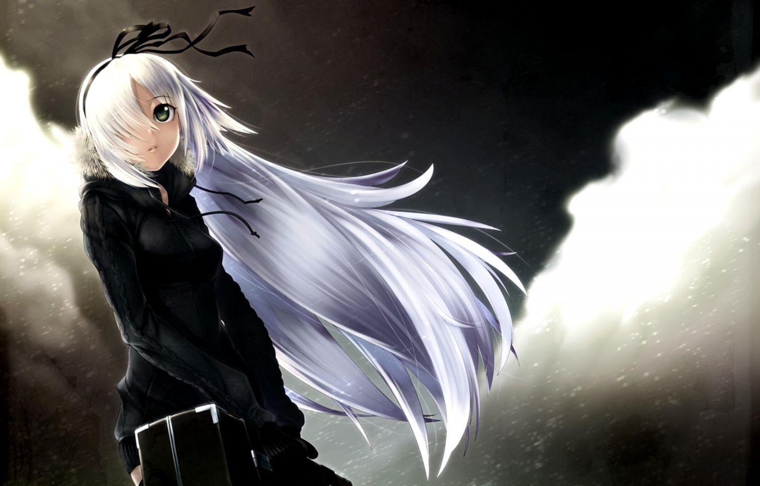 1512x966 Emo Anime Girl Wallpaper