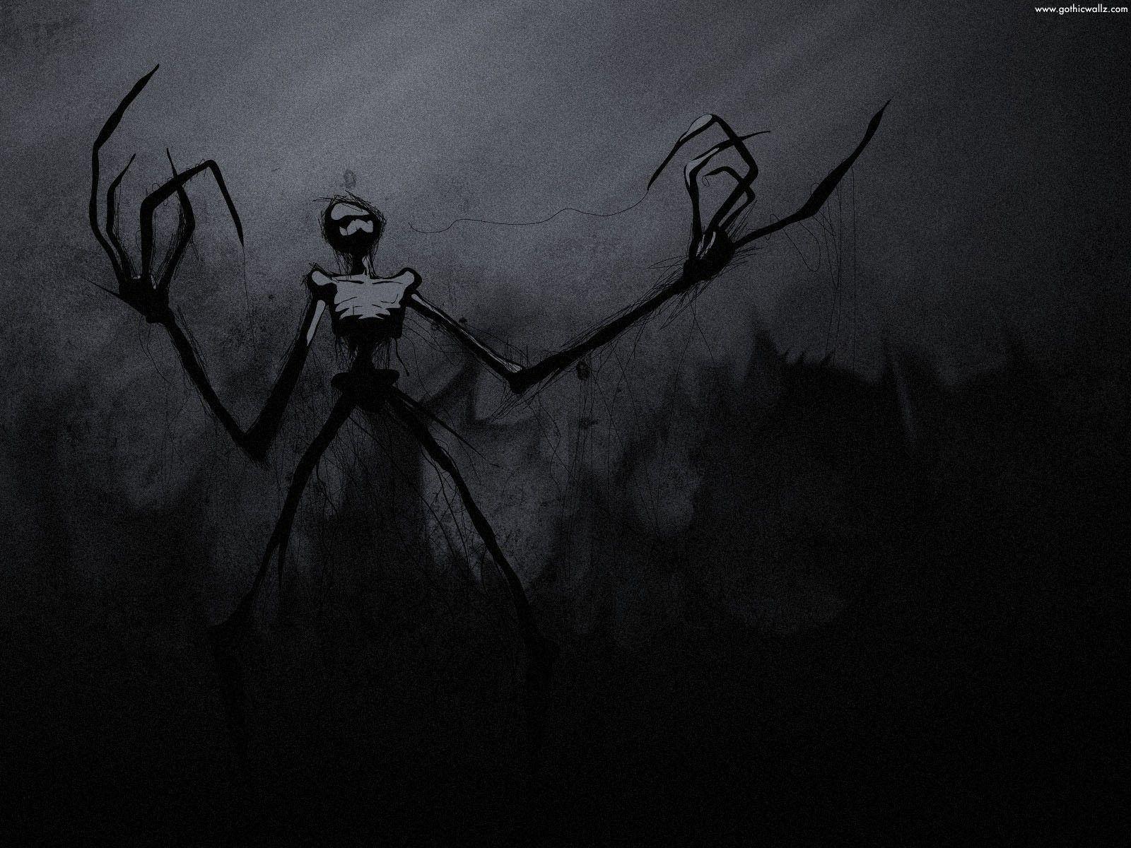 1600x1200 Dark Emo Wallpaper Drawing HD Wallpaper
