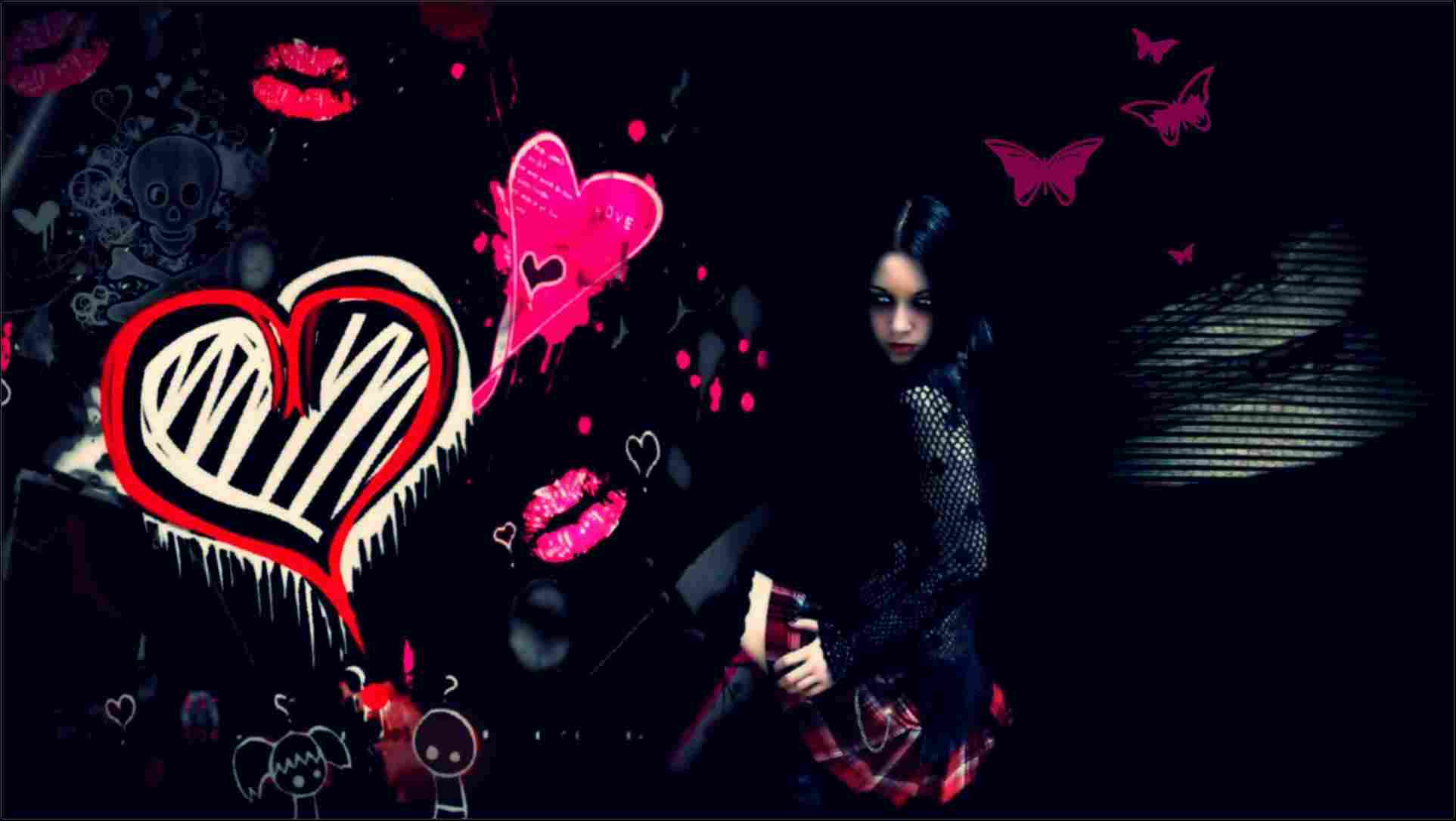 1925x1085 Emo Girls Wallpaper Download