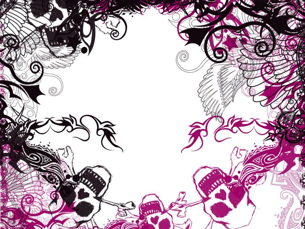 1024x768 Scene Emo Wallpaper