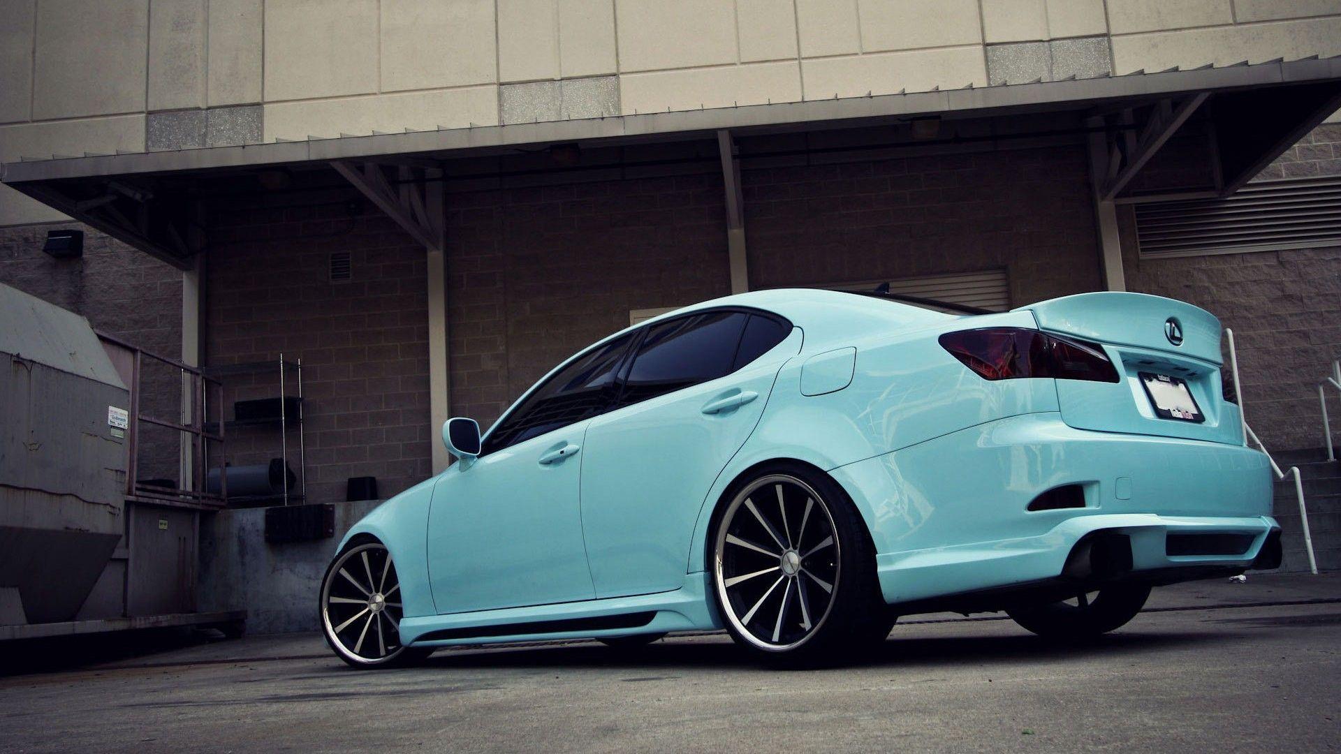 1920x1080 Cars, Lexus, Vehicles, Tuning, Low Angle Shot, Light Blue, Automobiles, Lexus IS250 Wallpaper