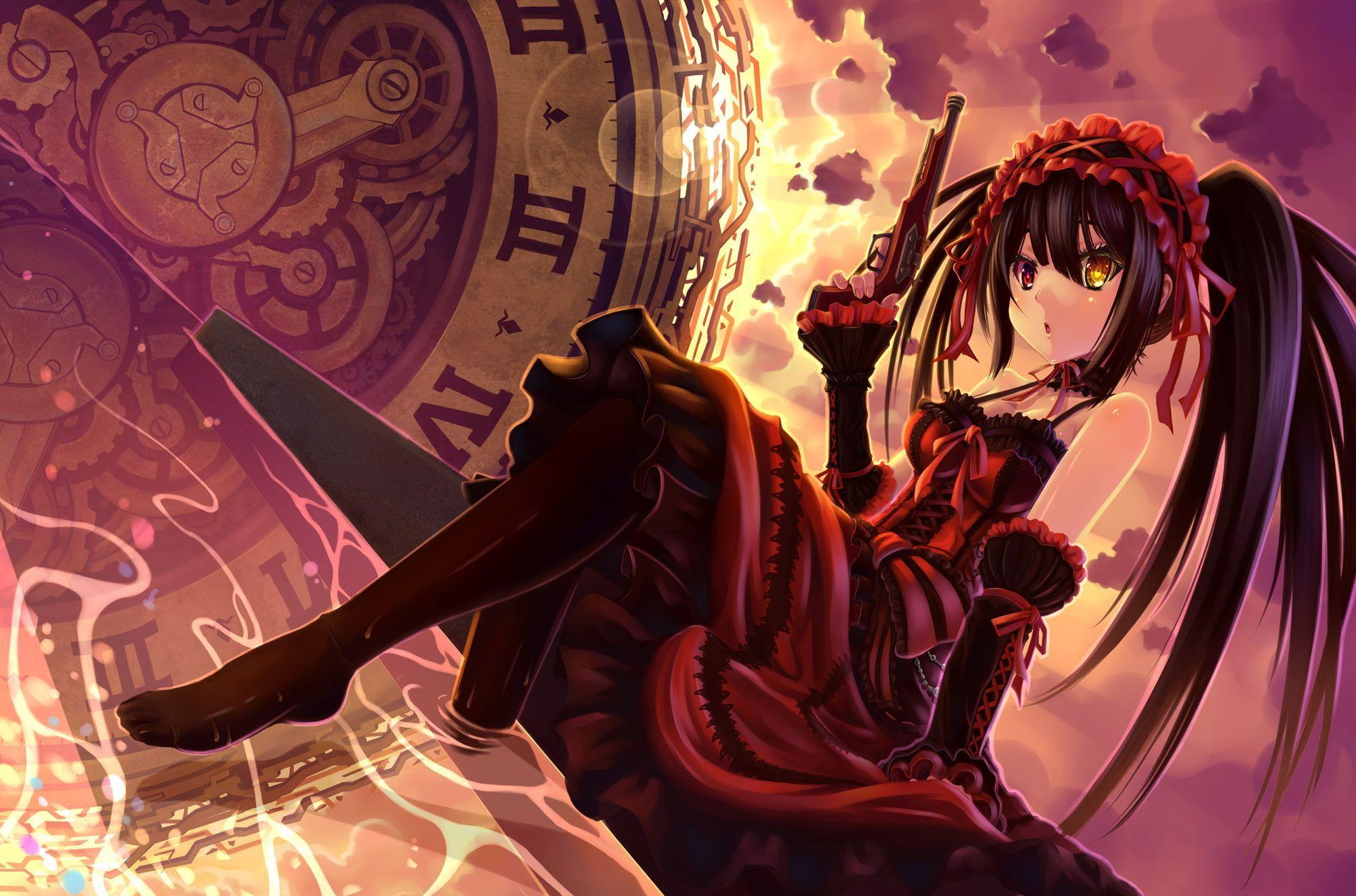 2000x1323 Anime Date A Live Kurumi Tokisaki P #wallpaper #hdwallpaper #desktop. Pemandangan anime, Gambar anime, Gadis animasi