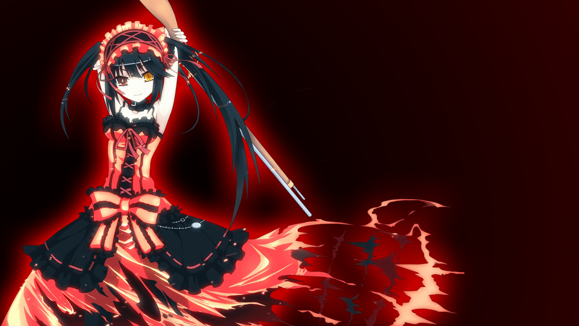 1920x1080 Title Anime Date A Live Kurumi Tokisaki Girl Anime Wallpaper HD HD Wallpaper
