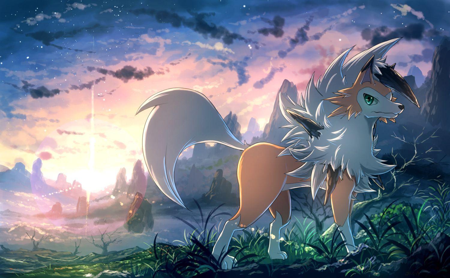 1500x927 Lycanroc Wallpaper