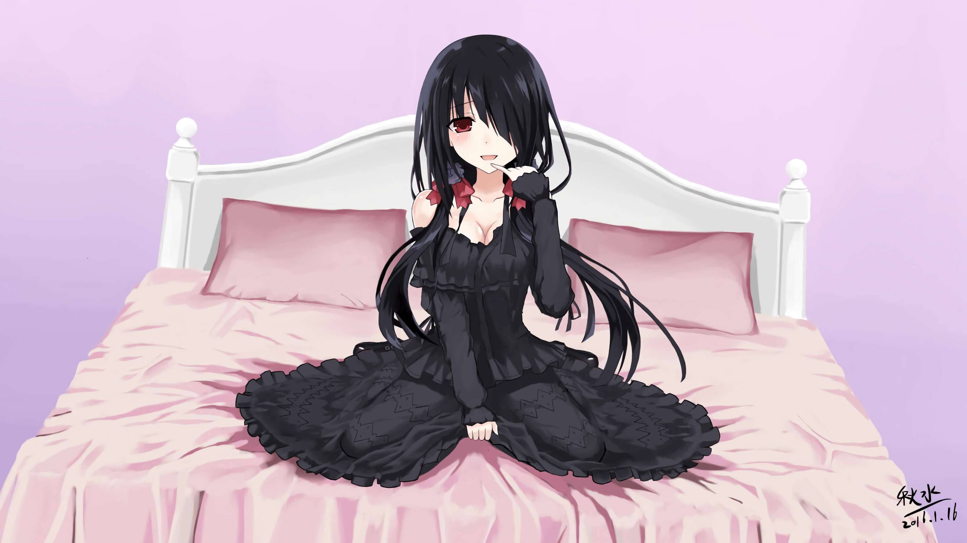 3200x1796 #Tokisaki Kurumi, #Date A Live wallpaper. Mocah HD Wallpaper