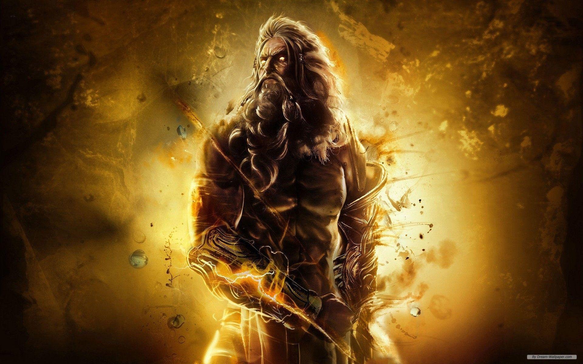 1920x1200 4K wallpaper: God Of War Zeus Wallpaper