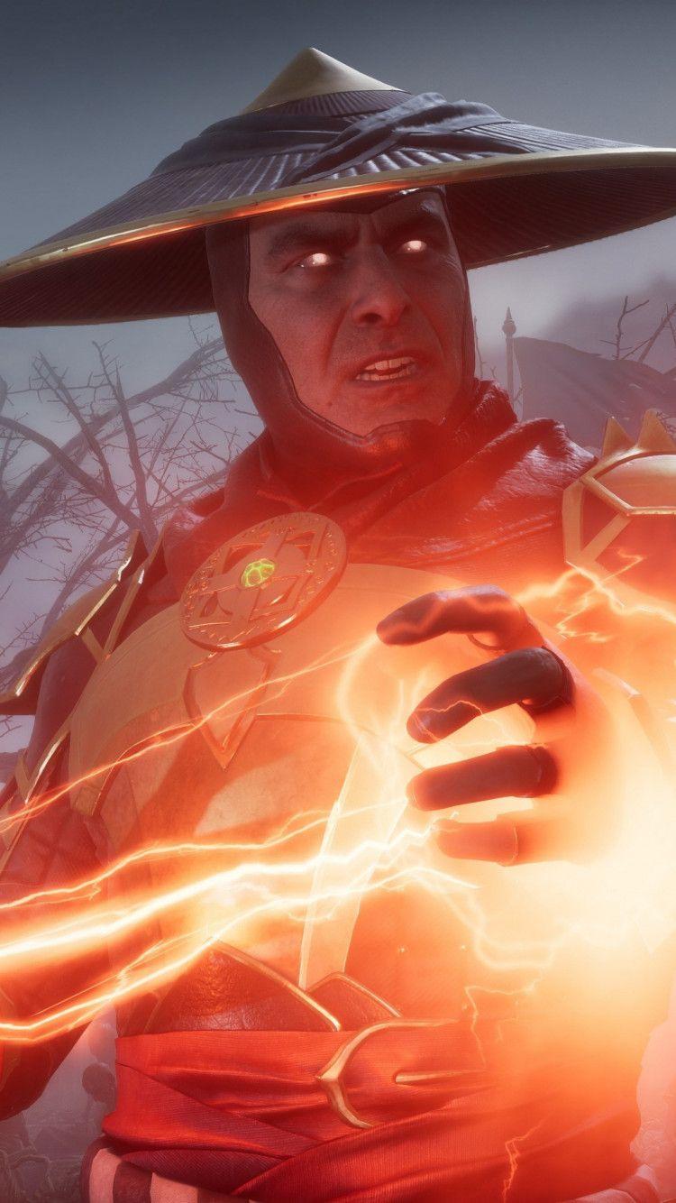 750x1334 Download wallpaper: Mortal Kombat 11 Raiden 750x1334