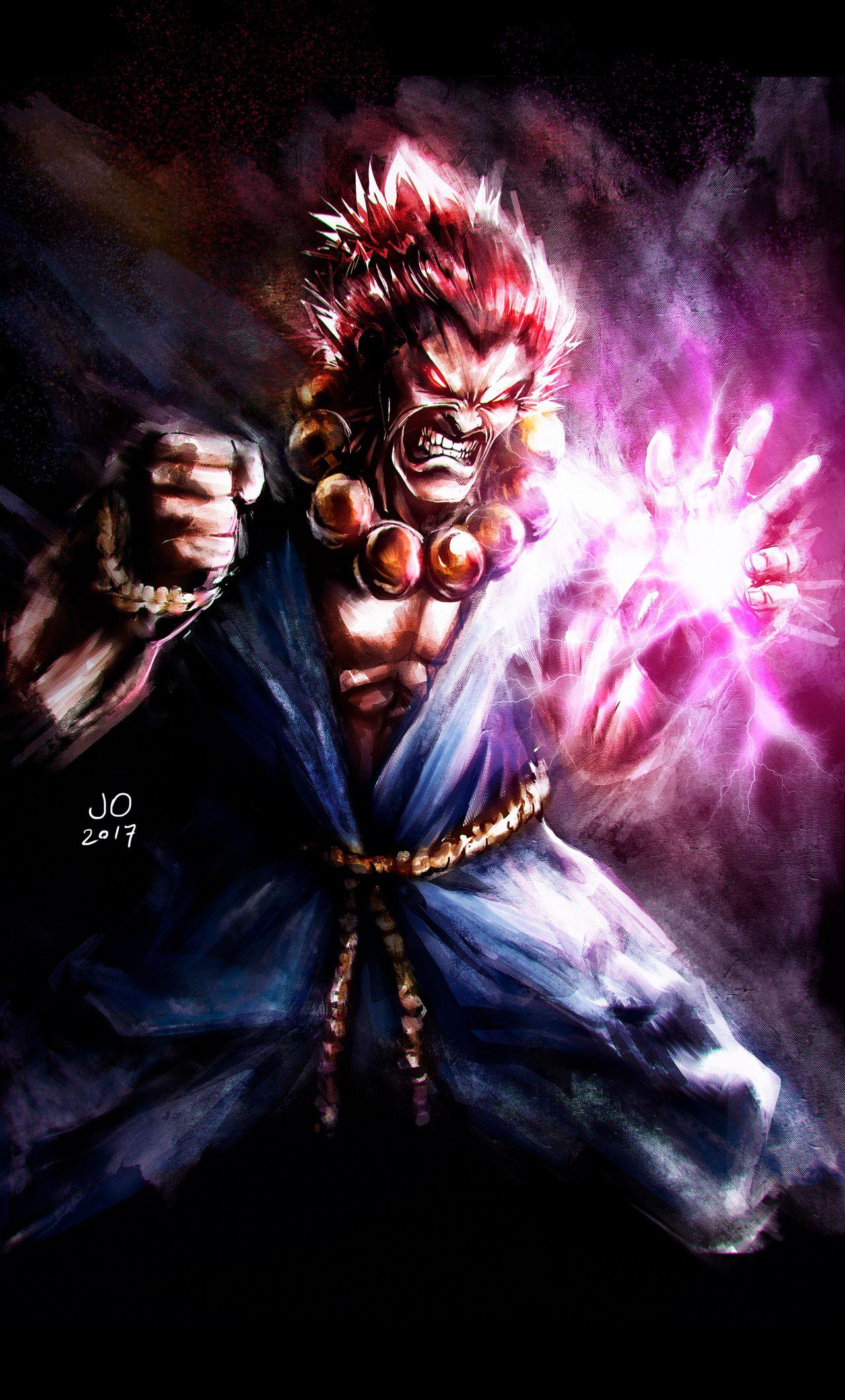 1280x2120 Akuma Street Fighter Game 5k iPhone HD 4k Wallpaper, Image, Background, Photo and Picture