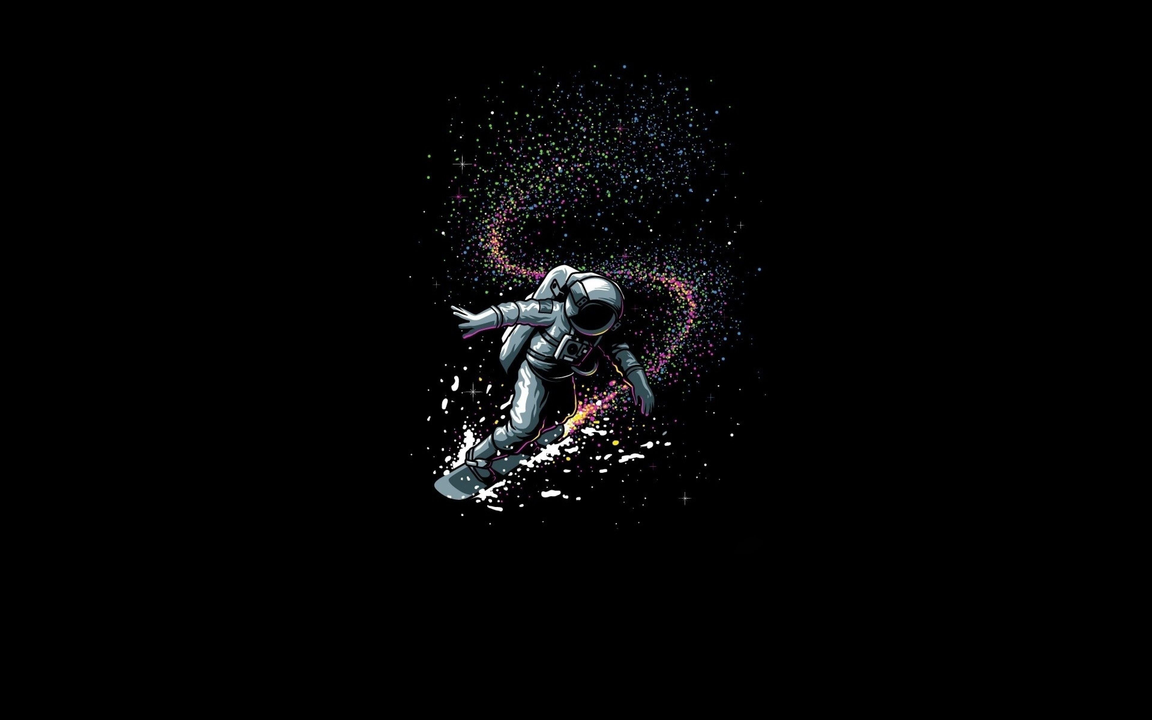 3840x2400 Aesthetic Astronaut Computer Wallpaper .