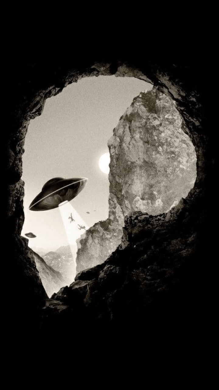 720x1280 alien, ufo, background and wallpaper